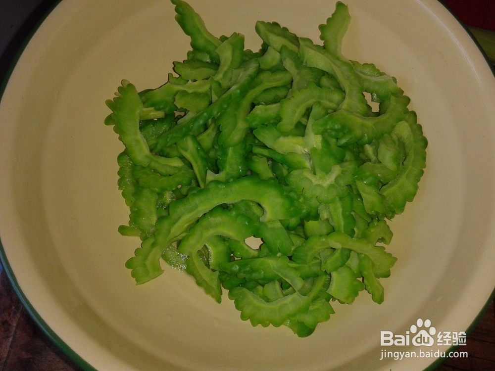 夏日菜——苦瓜炒鸡蛋