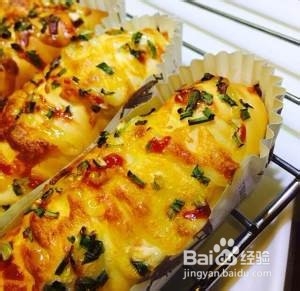 葱香芝士面包 的做法