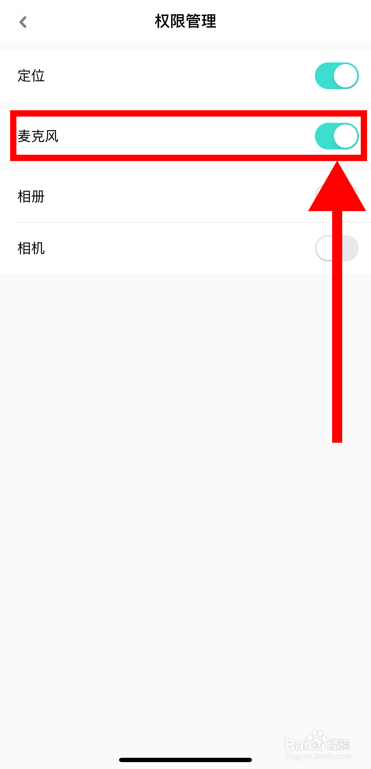 皮蛋怎样开启麦克风权限