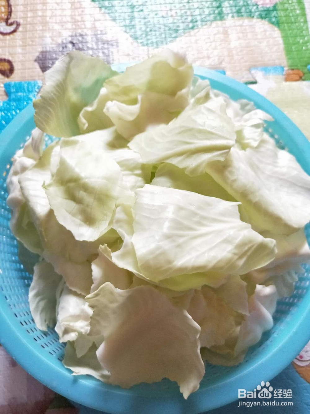 家庭版手撕包菜的做法