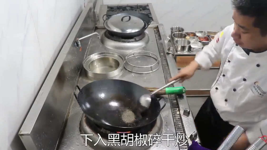 岩烧黑椒加拿大北极虾怎么做