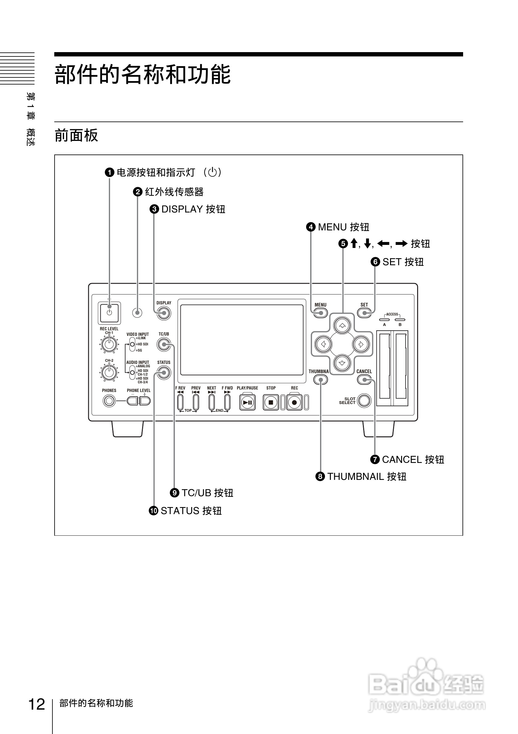 索尼PMW-EX30数码摄像机使用说明书:[2]
