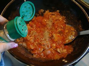 番茄里脊肉焖饭