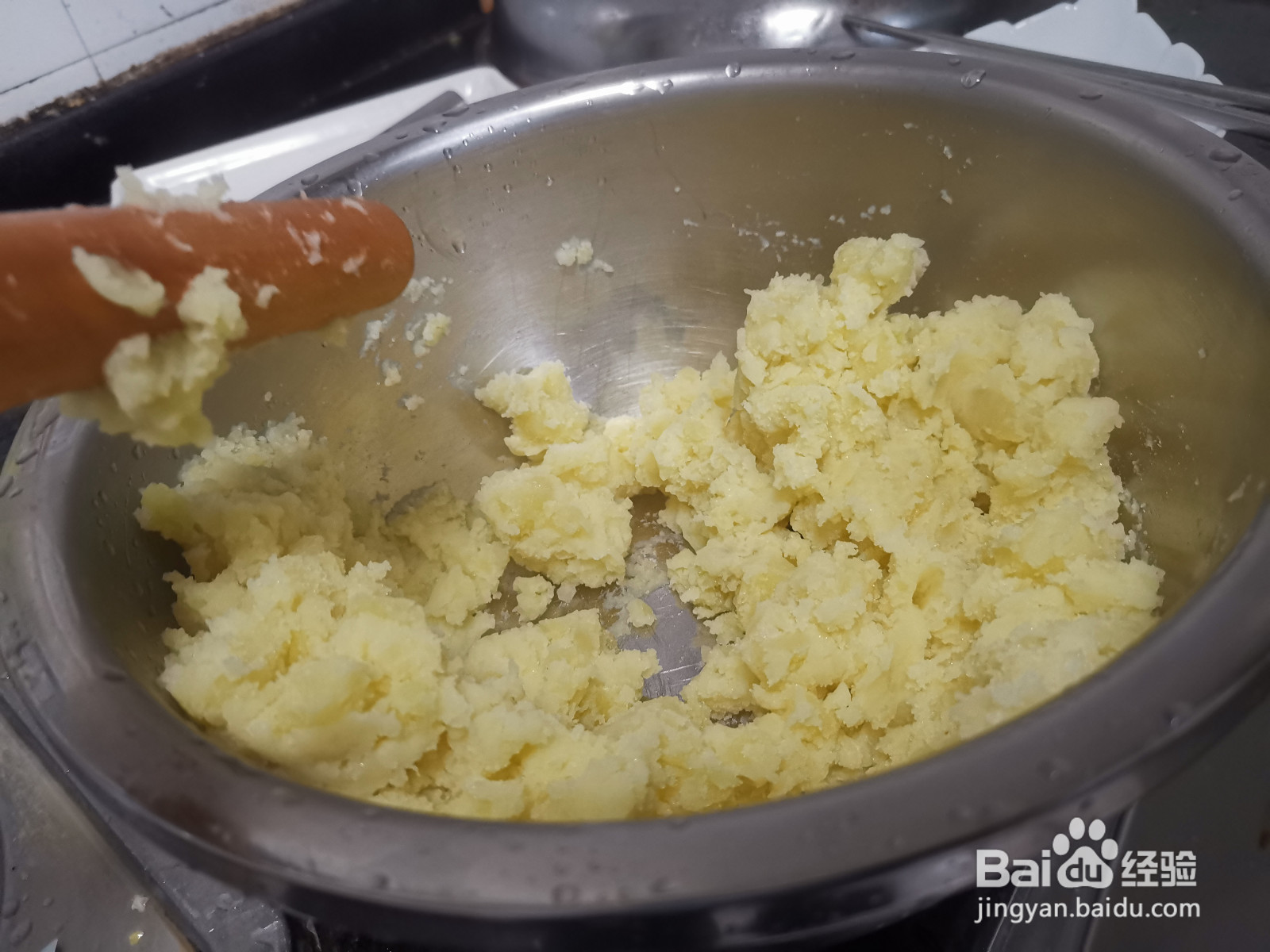 蘑形型土豆饼做法