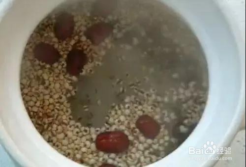 赤小豆薏米汤的做法