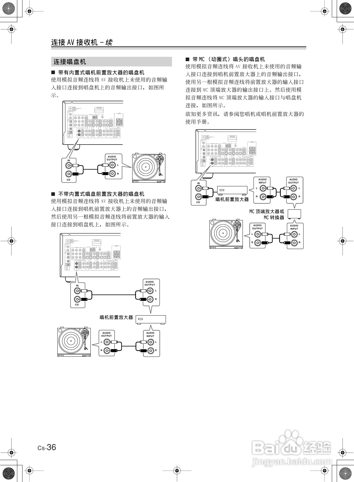 安桥AV接收机TX-SR8360型使用说明书:[2]