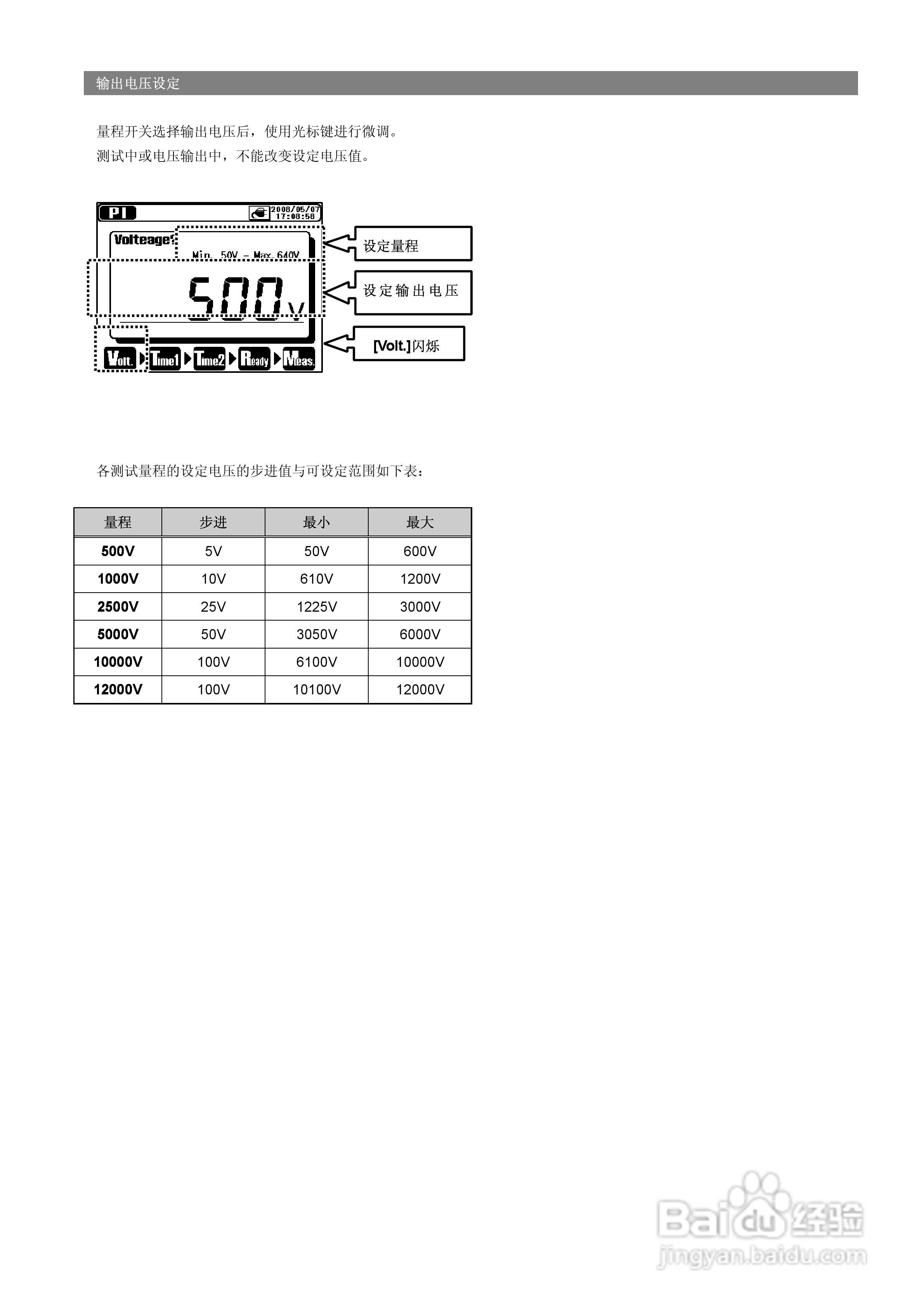 KYORITSU KEW3128高压数字绝缘电阻计使用说明书:[2]