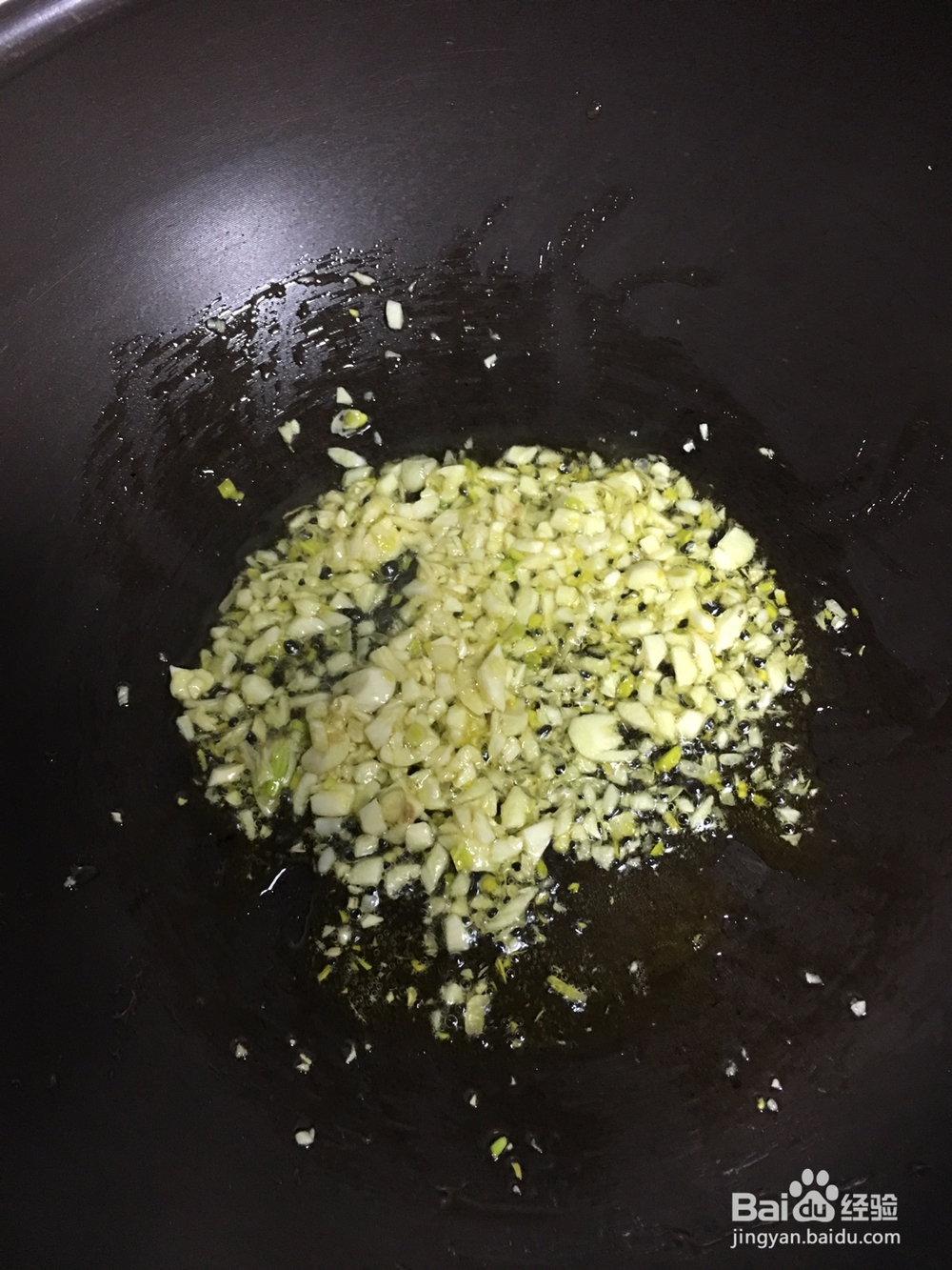 海鲜教程-虾皮青菜