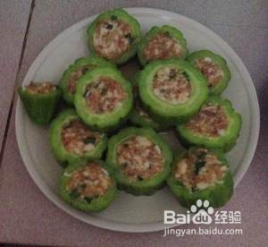 食补养生酿苦瓜的做法