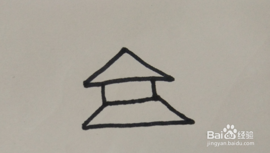 宝宝学画:宝塔怎么画