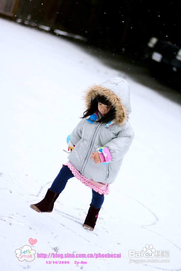 温哥华：雪中作画(组图)