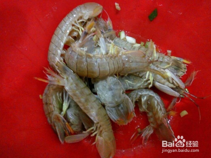 烤箱版虾蛄做法