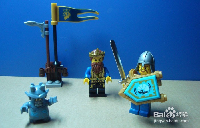 积木场景搭建之国王与口袋怪