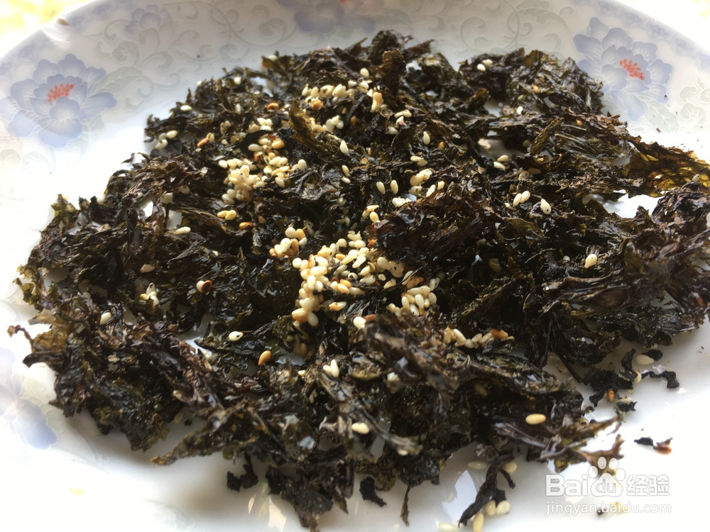 超简单紫菜变海苔