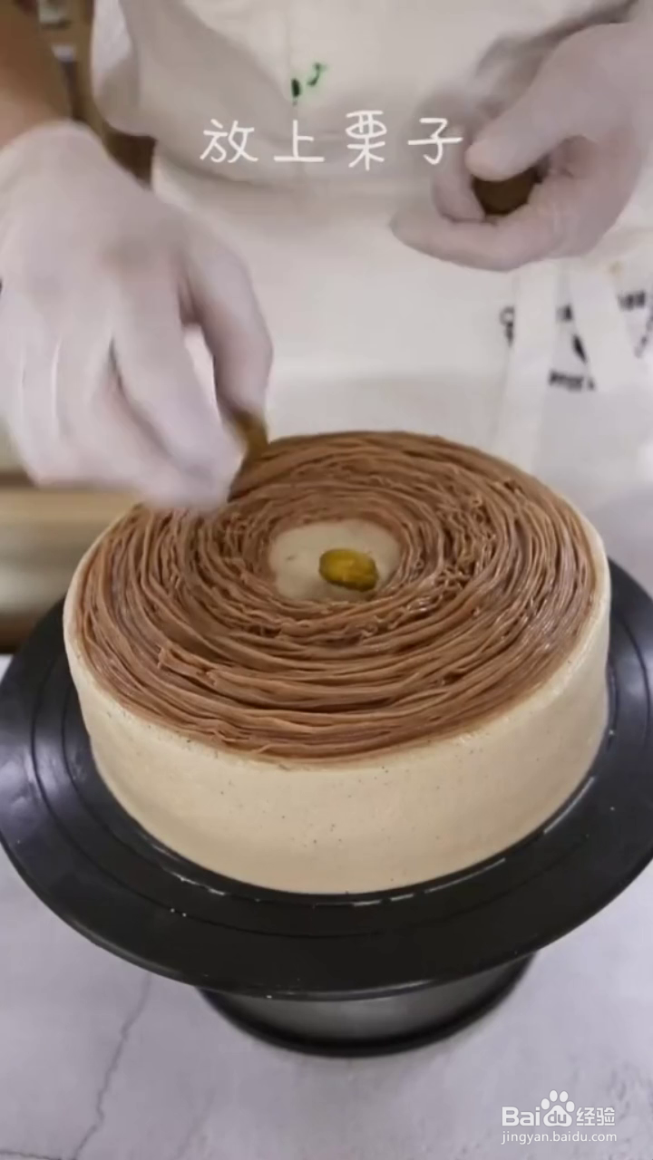 如何制作好吃的栗子蛋糕？