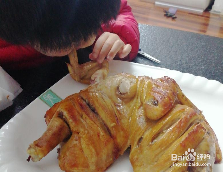 外脆内多汁烤鸡的做法