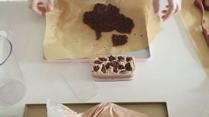 浓情巧克力拉丝蛋糕