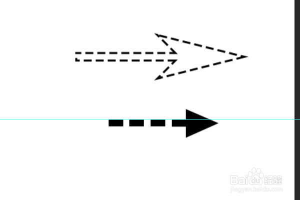 <b>PS里面如何画带虚线的箭头和虚线箭头</b>