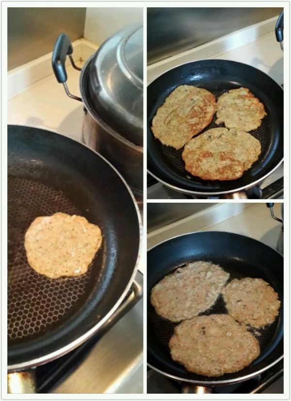 鸡蛋豆渣蔬菜饼