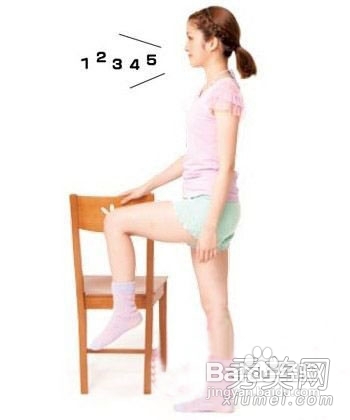 简单椅子瘦腿操，告别粗腿烦恼