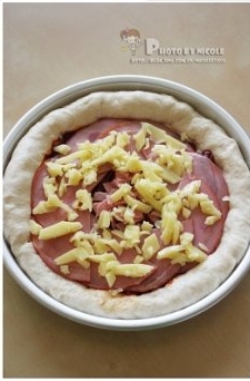 酸豆角火腿芝心披萨