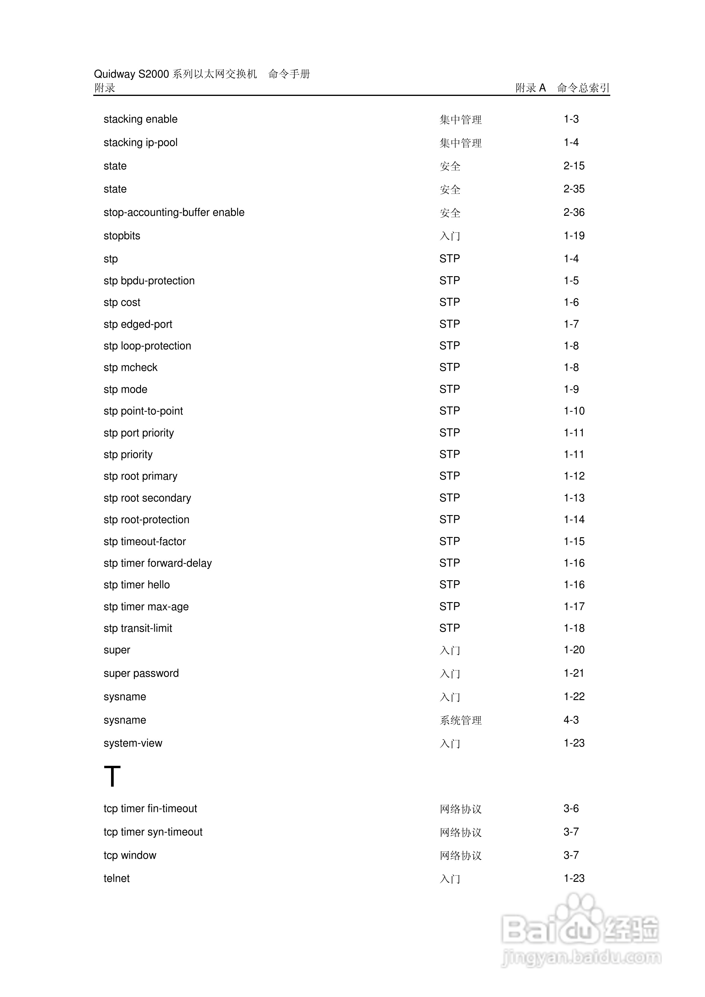 华三交换机QuidwayS2000形说明书:[48]