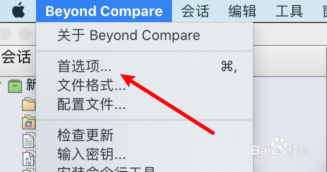 mac Beyond Compare怎么设置数字的字体样式