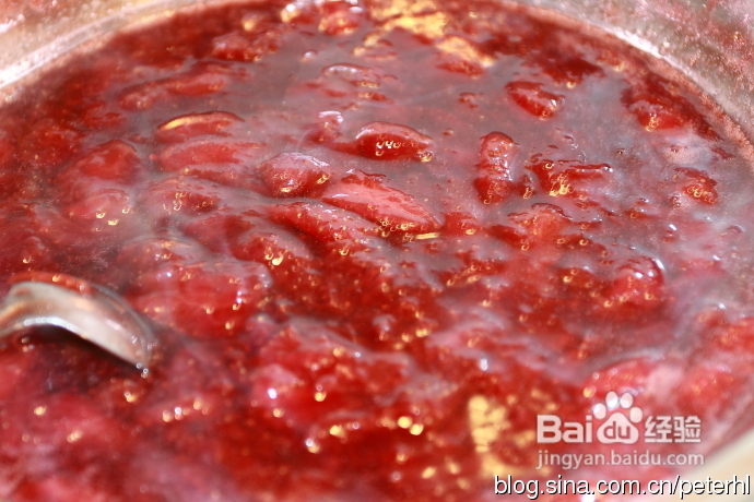 自制健康香甜的草莓酱(博首)