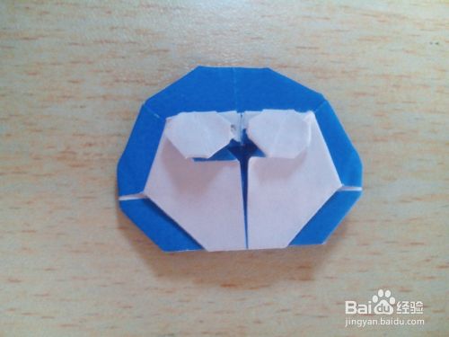 蓝胖子——哆啦A梦的折纸教程