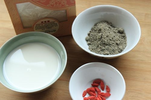 芝麻核桃燕麦糊