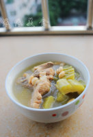17款夏日清热解暑汤水---猪骨黄豆苦瓜汤