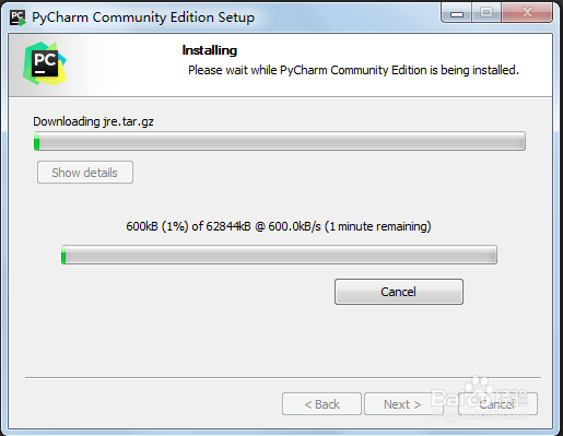 如何在WINDOWS下安装Pycharm2018.3版本