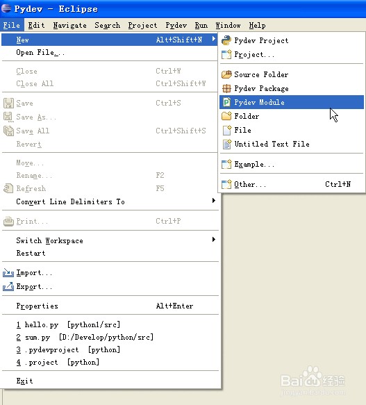 Eclipse安装Python插件