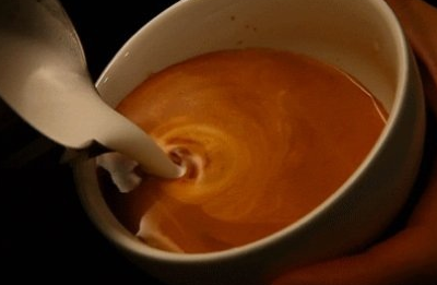 卡布奇诺怎么拉花