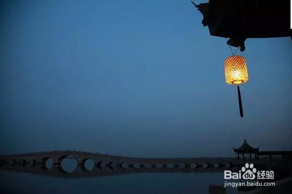 江南水乡周庄的赏月绝佳之地