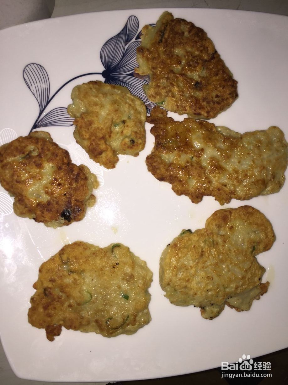 土豆泥瘦肉蛋饼