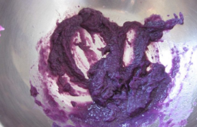 紫薯双色卷做法