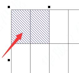 CorelDRAW怎么将表格中的单元格合并