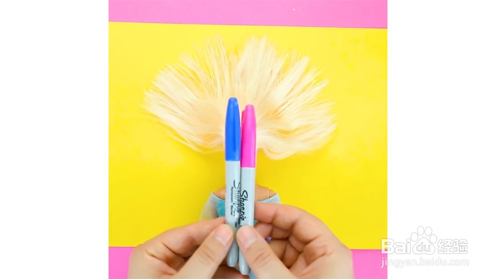 如何给芭比娃娃染头发