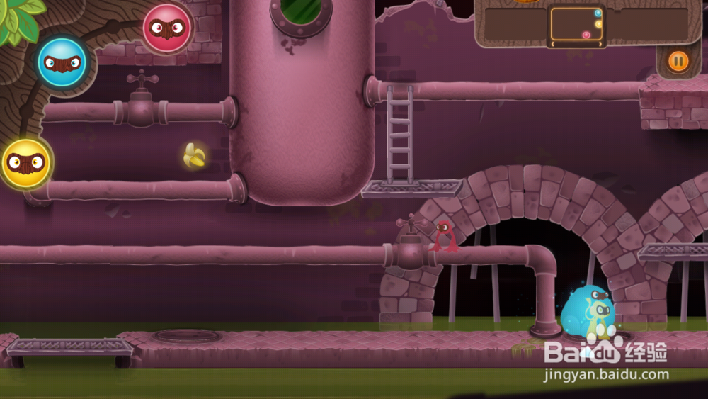 三个小伙伴(MiniIniMo)游戏攻略2：[4]第四关