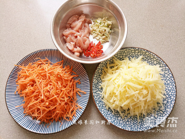 炒三丝的家常做法