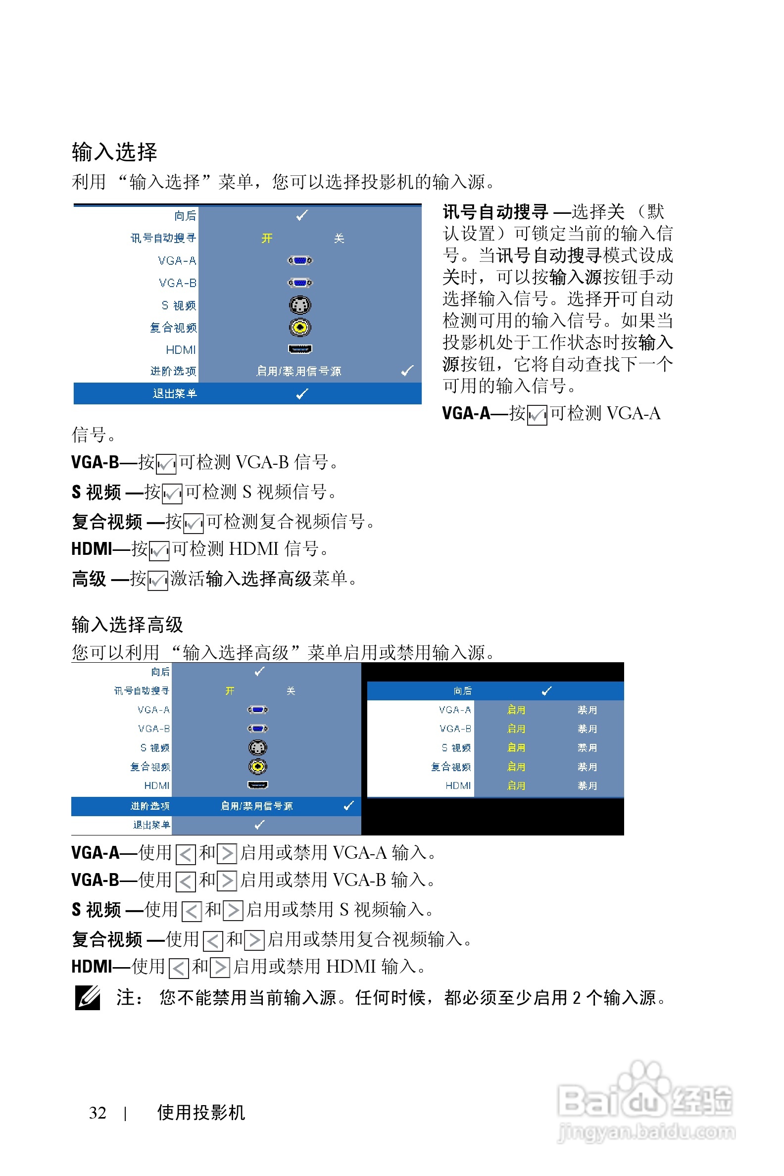戴尔4210X投影机使用说明书:[4]