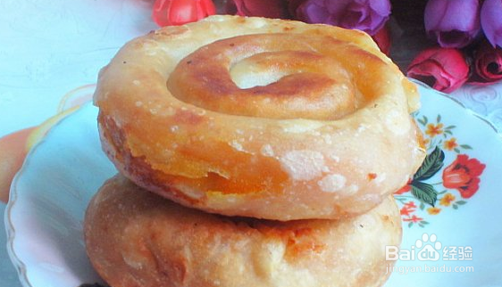 南瓜馅烙饼做法10步骤