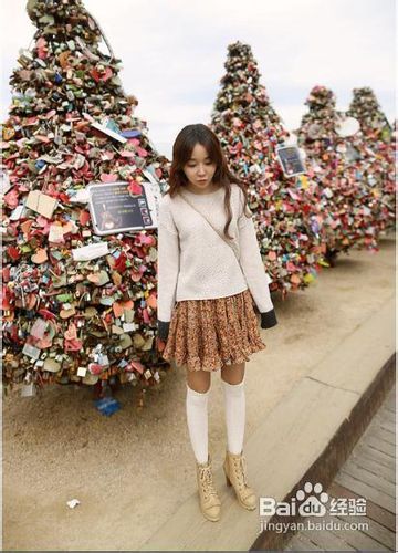 韩流街拍美女穿搭术显瘦显高超给力