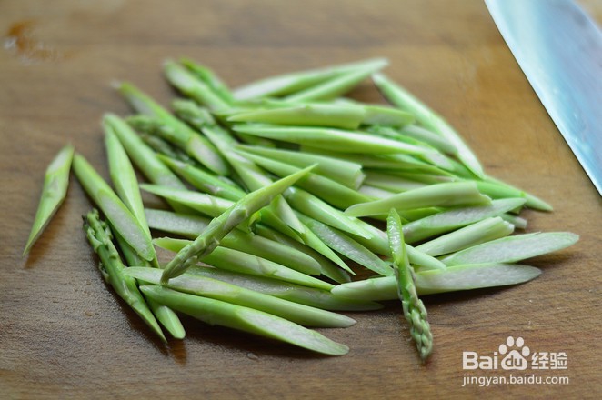 教你做芦笋牛肉丝