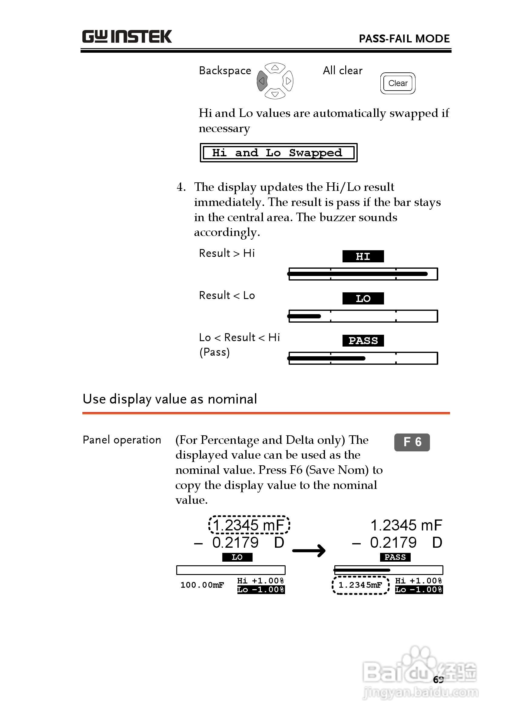 固纬LCR-8105G高精度LCR测试仪使用说明书:[7]