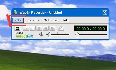 如何使用WebEx Recorder录制视频