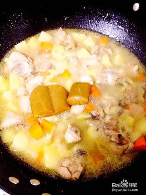 家常鸡肉咖喱饭 的做法