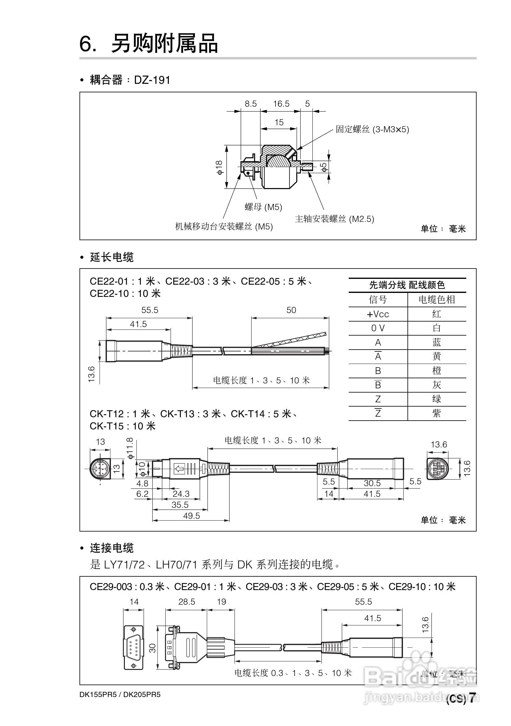 SONY DK155PR5PR5/DK205PR5数字测量器使用说明书:[3]