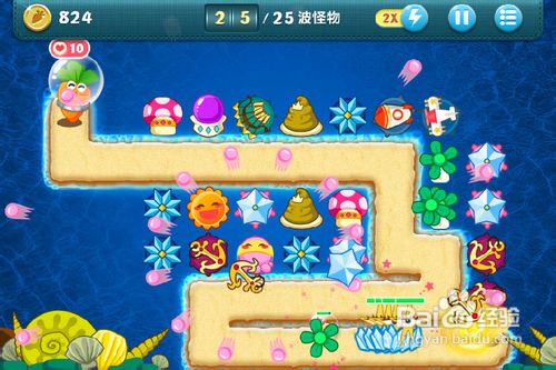 保卫萝卜深海14金萝卜攻略